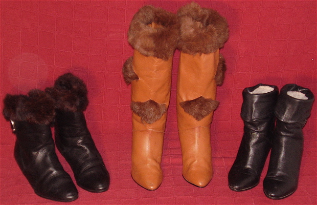 Ladies' Fur Boot Mix